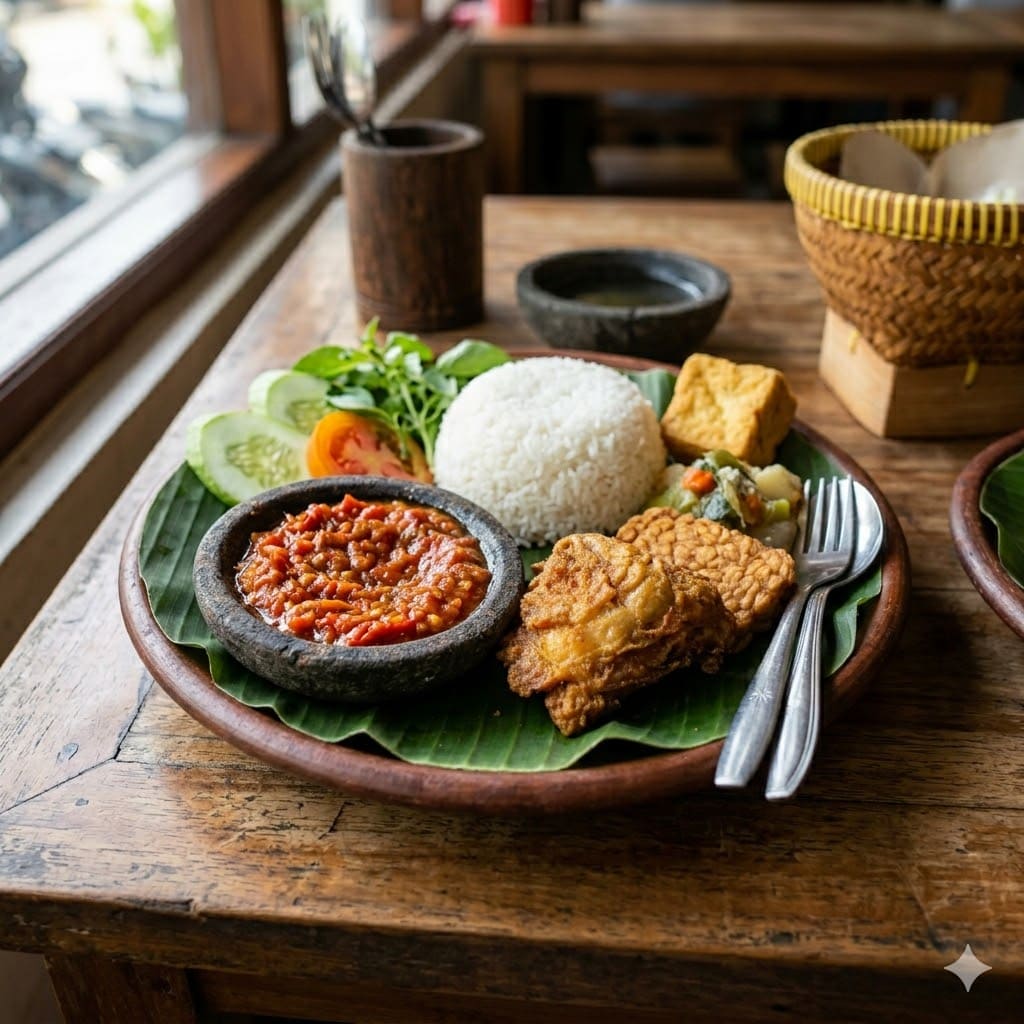 Nasi 1 Porsi – Warmindo Abang Adek